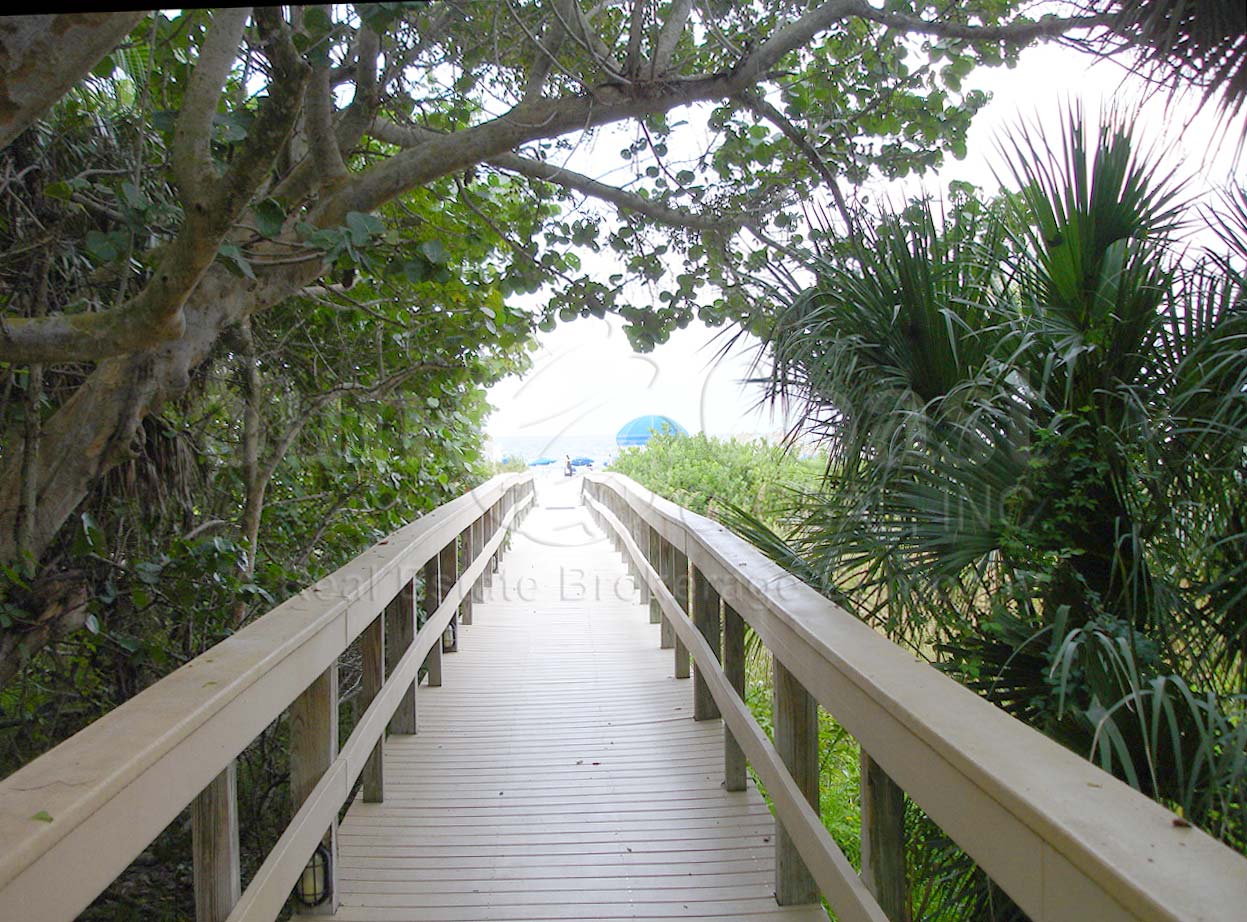 FIDDLERS CREEK Tarpon Club includes beach amenities at the Marco Beach Ocean Resort.  Walkway to the beach.