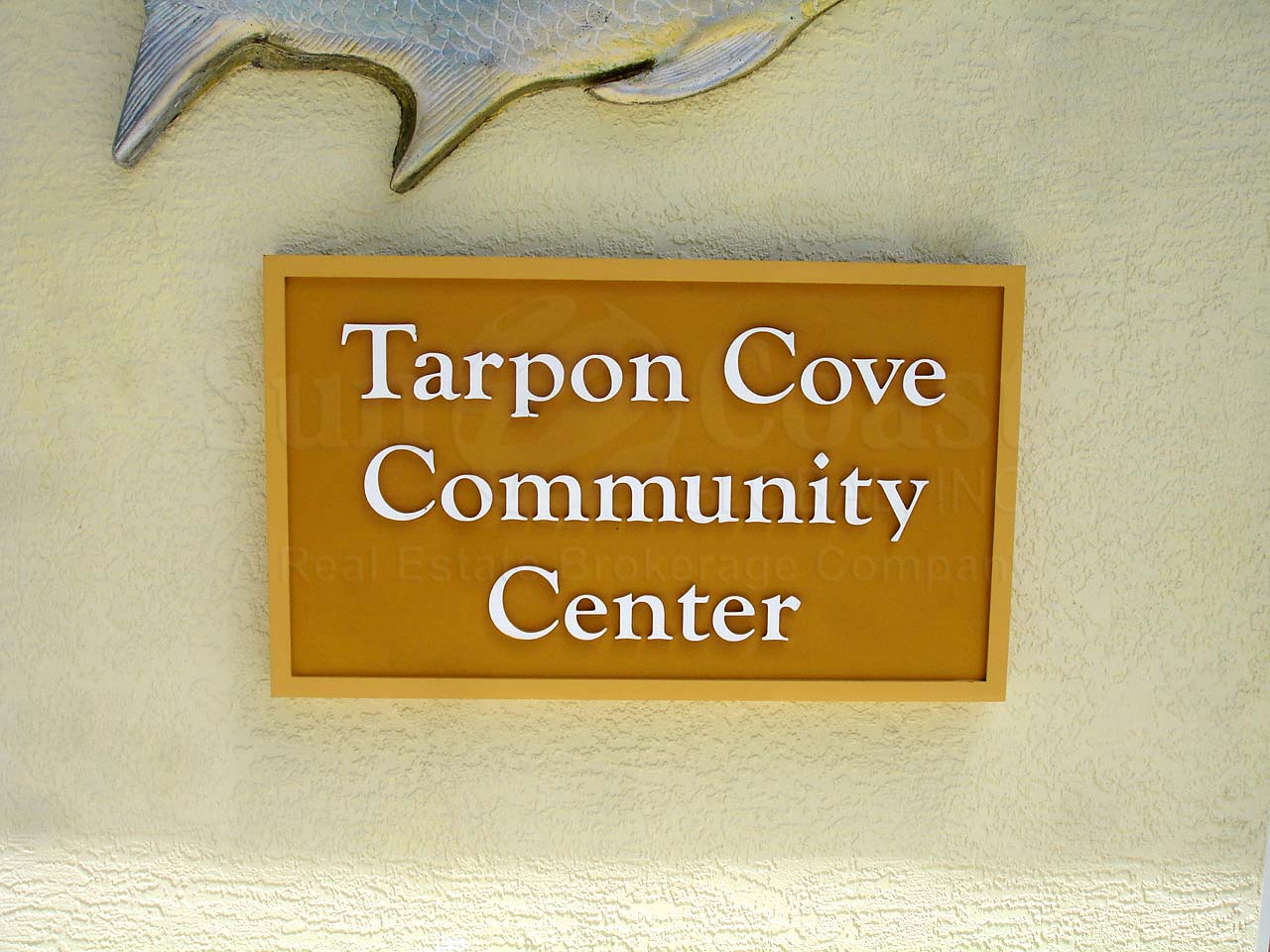 Tarpon Cove Community Center Signage