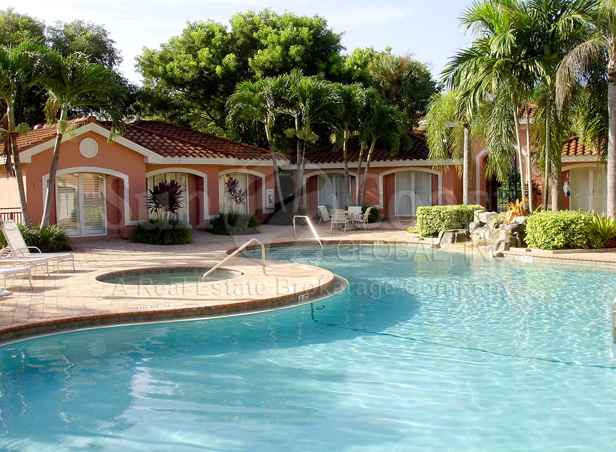 Terra Verde Community Pool and Private Cabanas