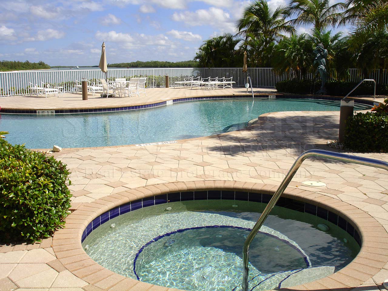 Twin Dolphins Community Pool and Hot Tub