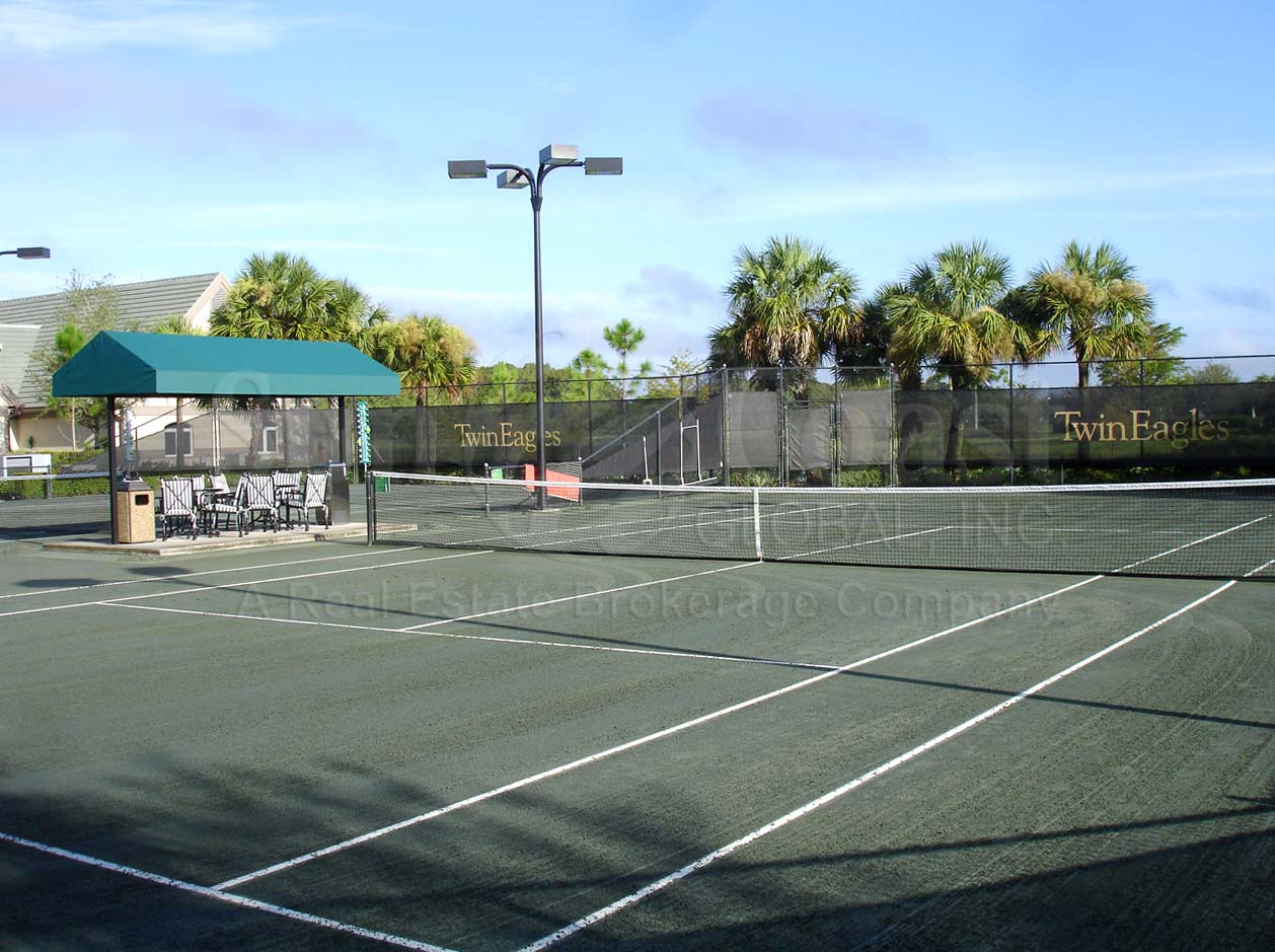 TWIN EAGLES Golf and Country Club tennis courts