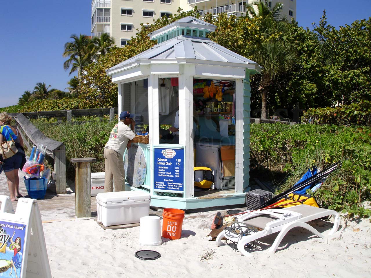 VANDERBILT BEACH Cabana and Chair Rental 