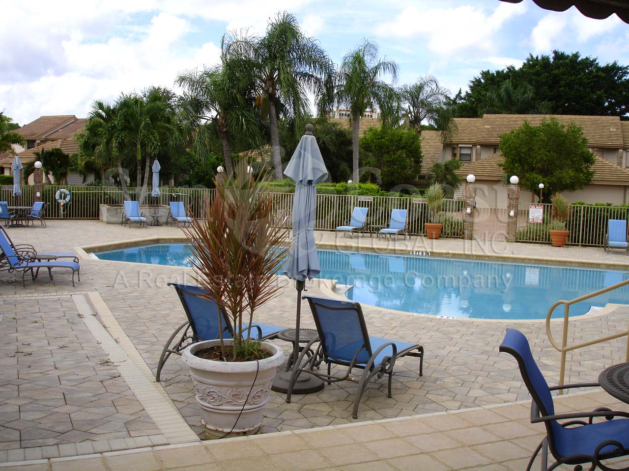 Villas Community Pool and Sun Deck Furnishings