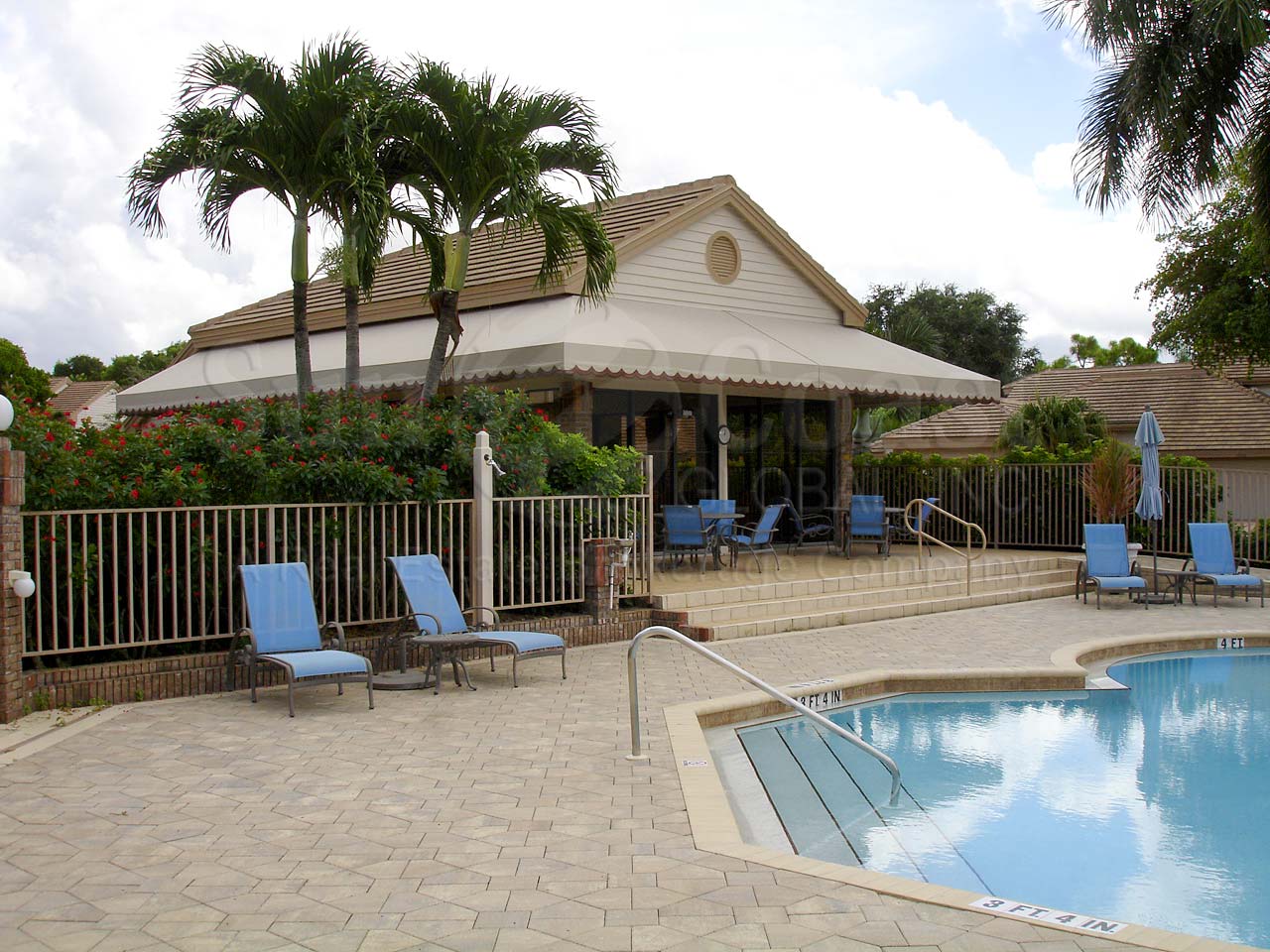 Villas Community Pool and Clubhouse