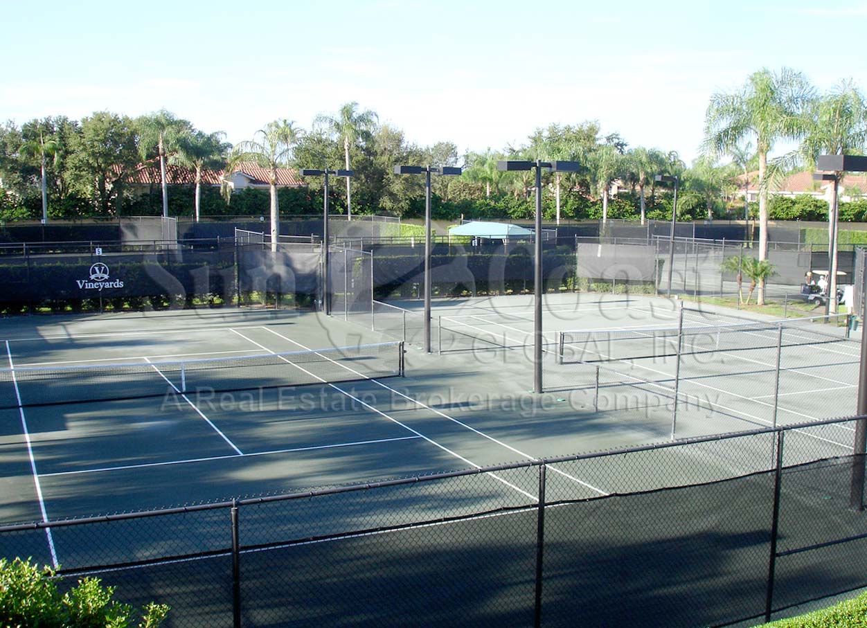 VINEYARDS Country Club tennis