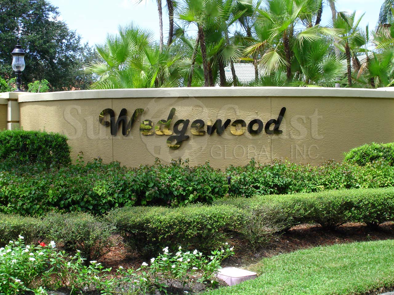 Wedgewood signage