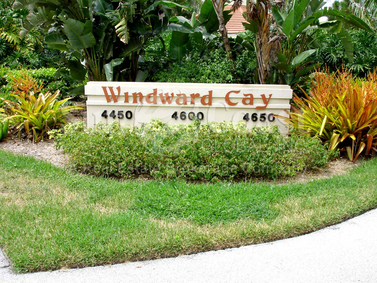 Non gated community within the gated community of Windstar sign