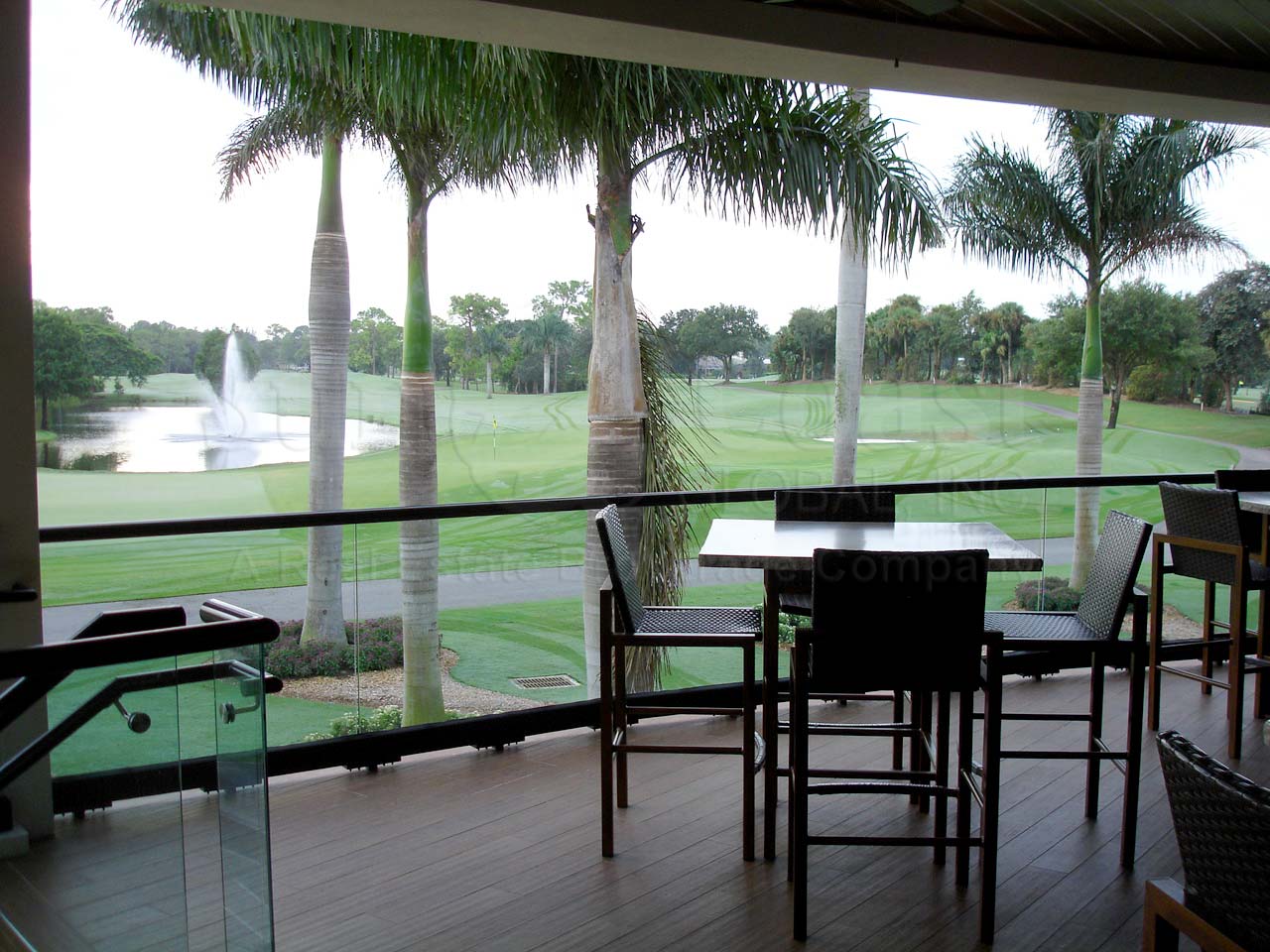 WYNDEMERE Golf and Country Club outside dining area