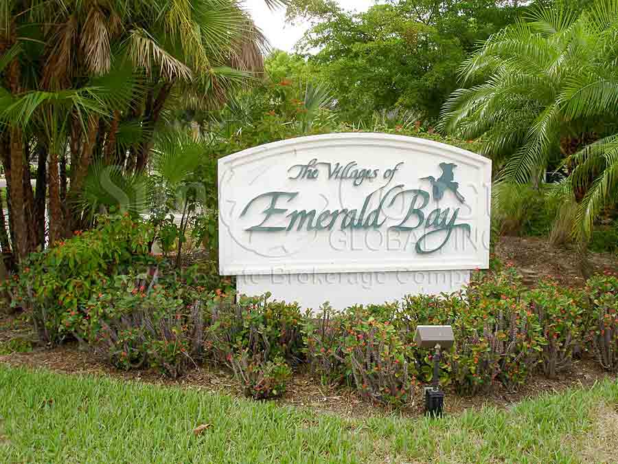 Emerald Bay sign