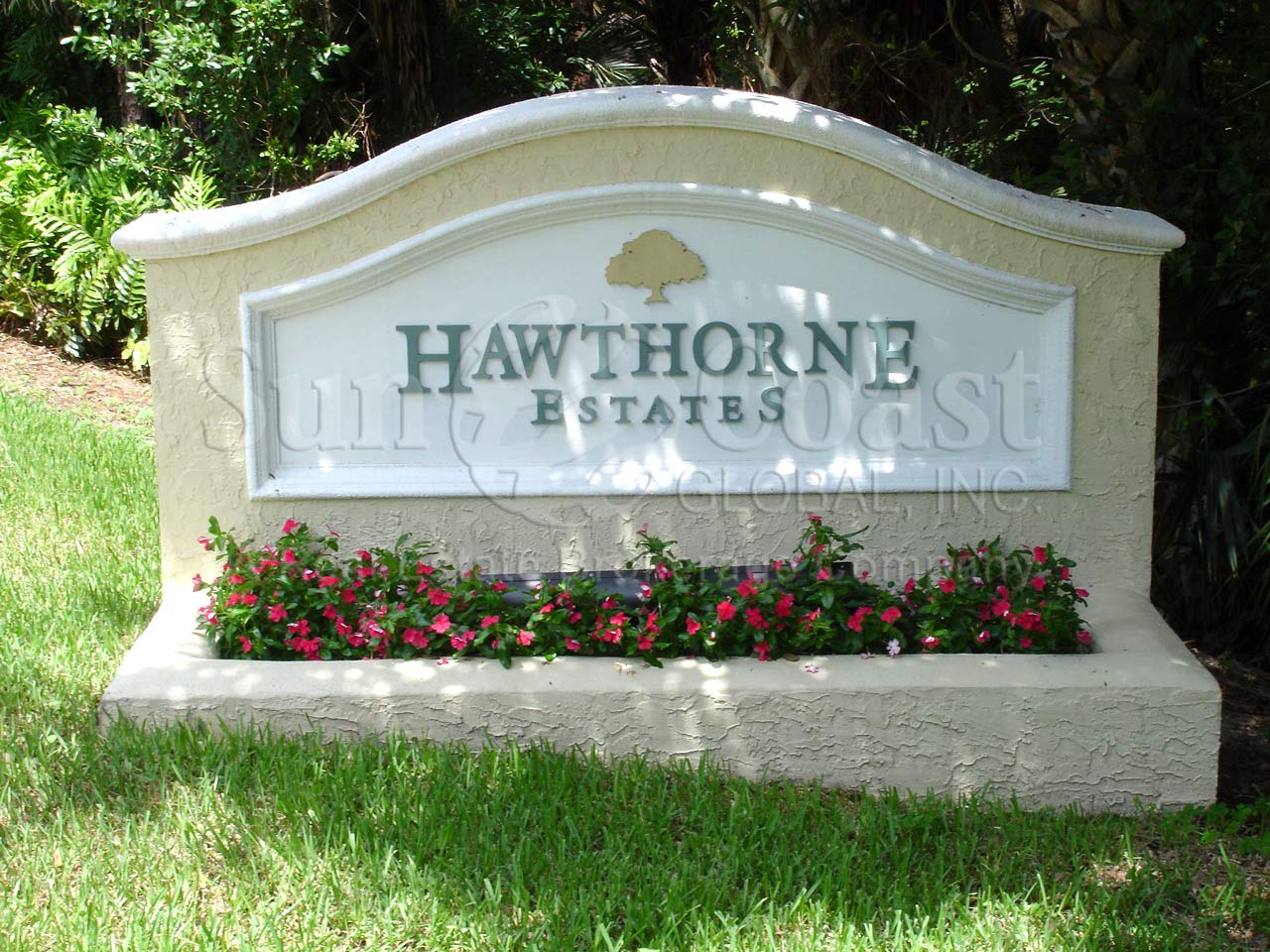 Hawthorne Estates Signage