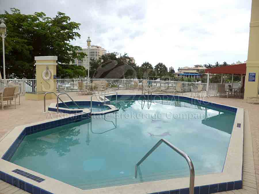 Marina Bay Club pool and spa