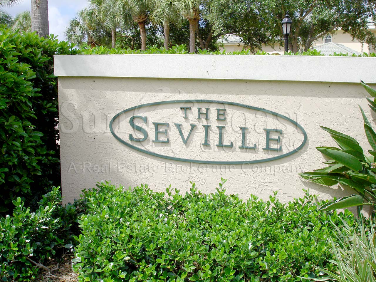 Seville entrance sign