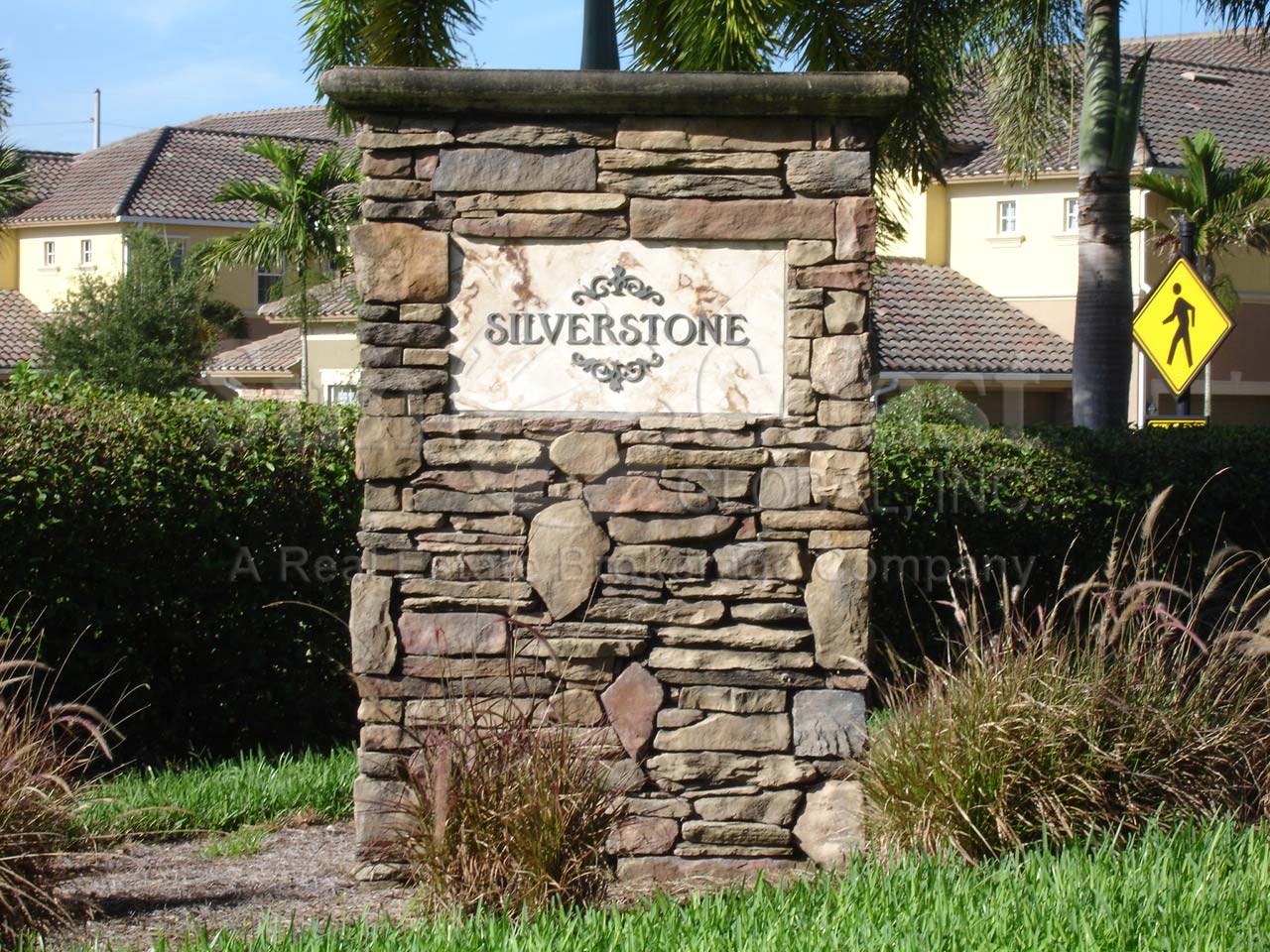 Silverstone entrance sign