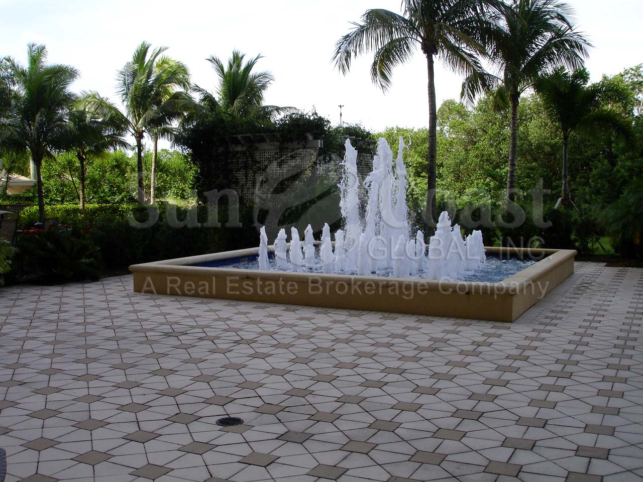 Serano Fountain in front of the Condominium 