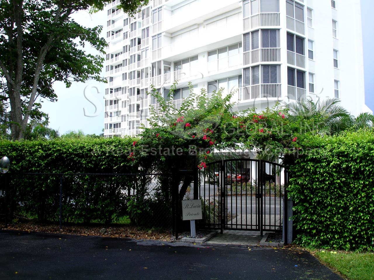 St Lucia Condominium Entrance