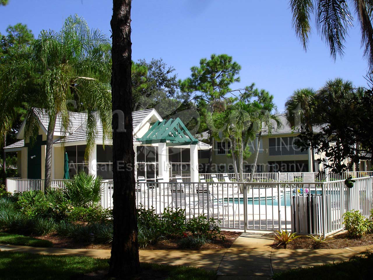Steeplechase Of Naples Community View of the Pool and Clubhouse