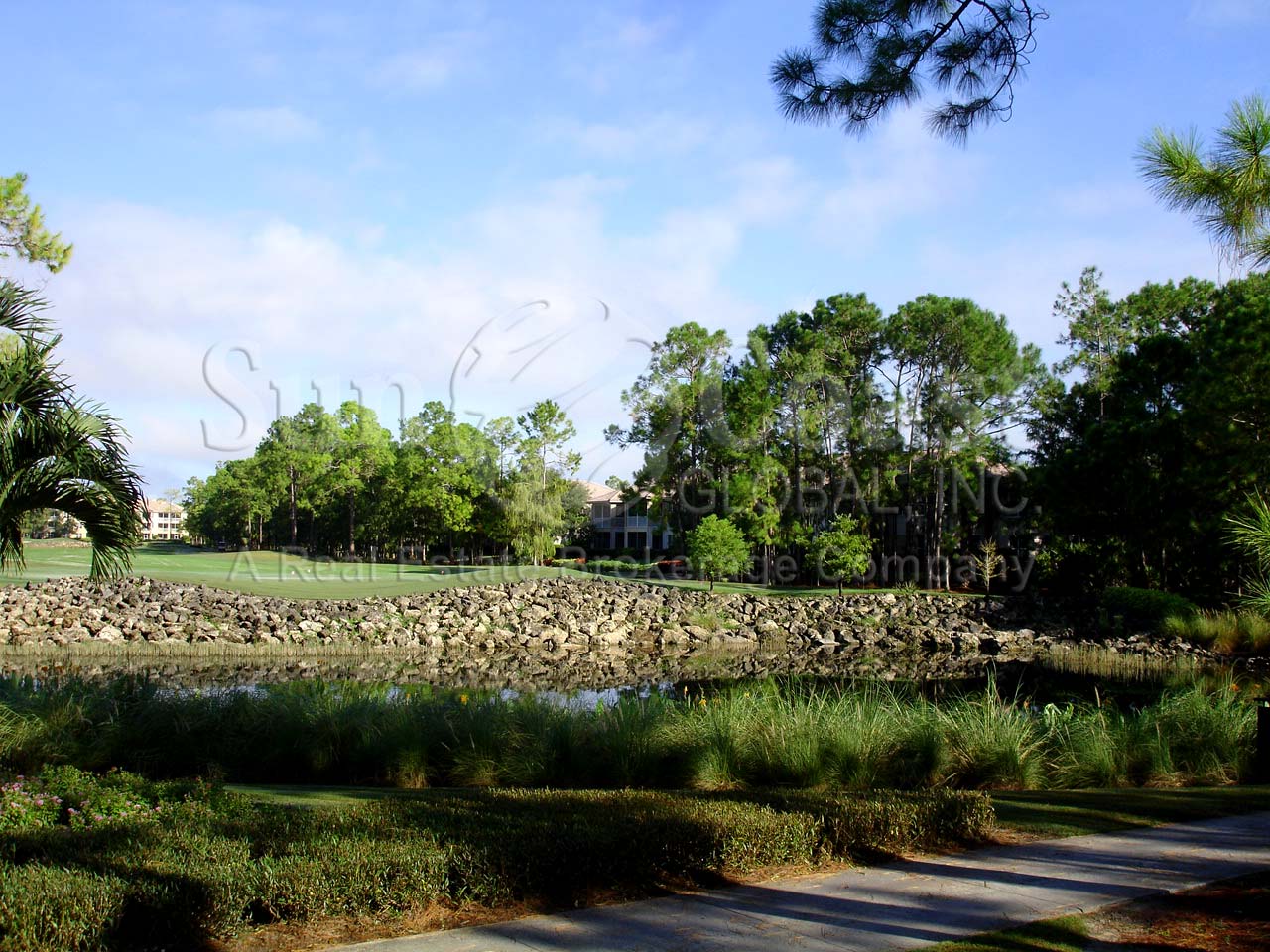 Waterford Golf Course around the Community Lake