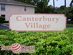 Canterbury Village Community Sign
