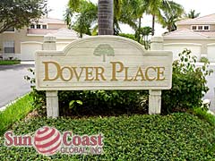 Dover Place Community Sign