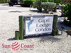Capri Motor Lodge Community Sign