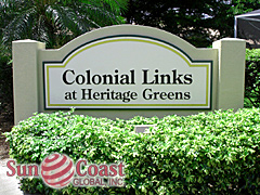 Colonial Links Community Signage