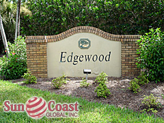 Edgewood Cottages Signage