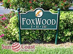 Foxwood Community Sign