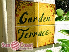 Garden Terrace Community Sign