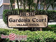 Gardenia Community Sign