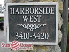 Harborside West Signage