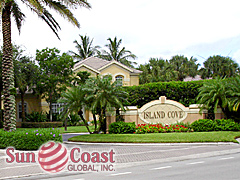 Island Cove non gate entrance