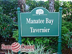 Manatee Bay Community Sign