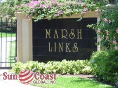 Marsh Links Community Signage