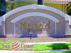 Muirfield Sign