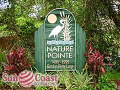 NATURE POINTE Community Sign