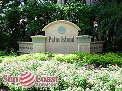 Palm Island signage