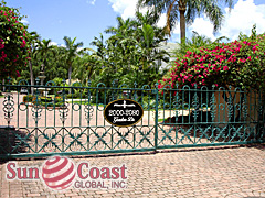 Port Royal Estates Community Front Gate