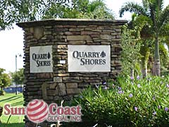 Quarry Shores Community Signage