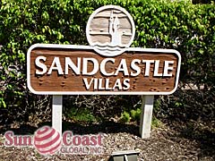 Sandcastle Villas Signage