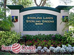 Sterling Greens Community Sign