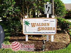 Walden Shores Community Sign