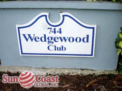Wedgewood Club Signage