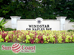 WINDSTAR entrance sign